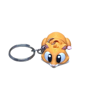 Hamster nøglering