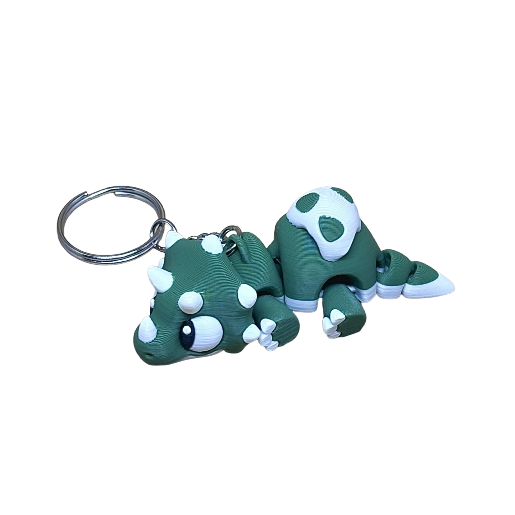 Triceratops med æg nøglering